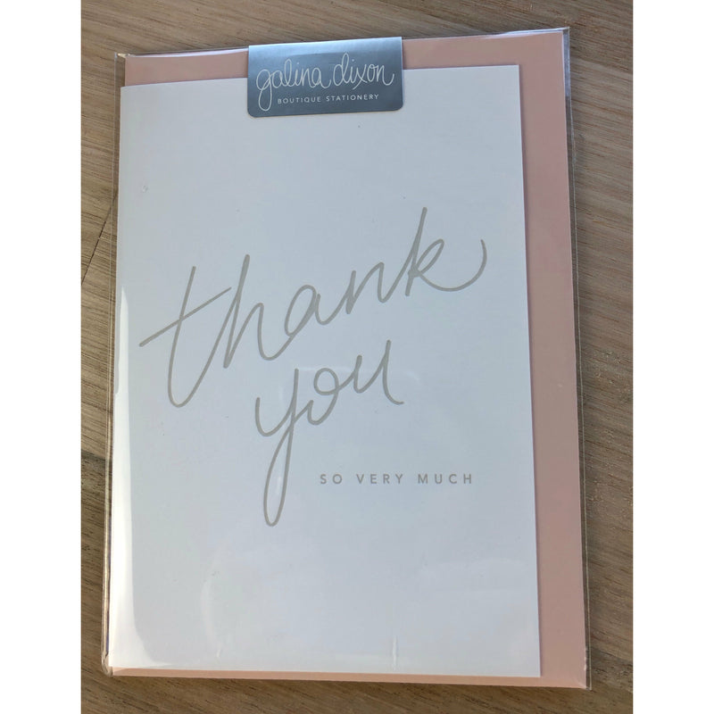Thank You So Very Much-Blush