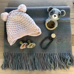 Baby Girl- Misty Check Lemur Ring