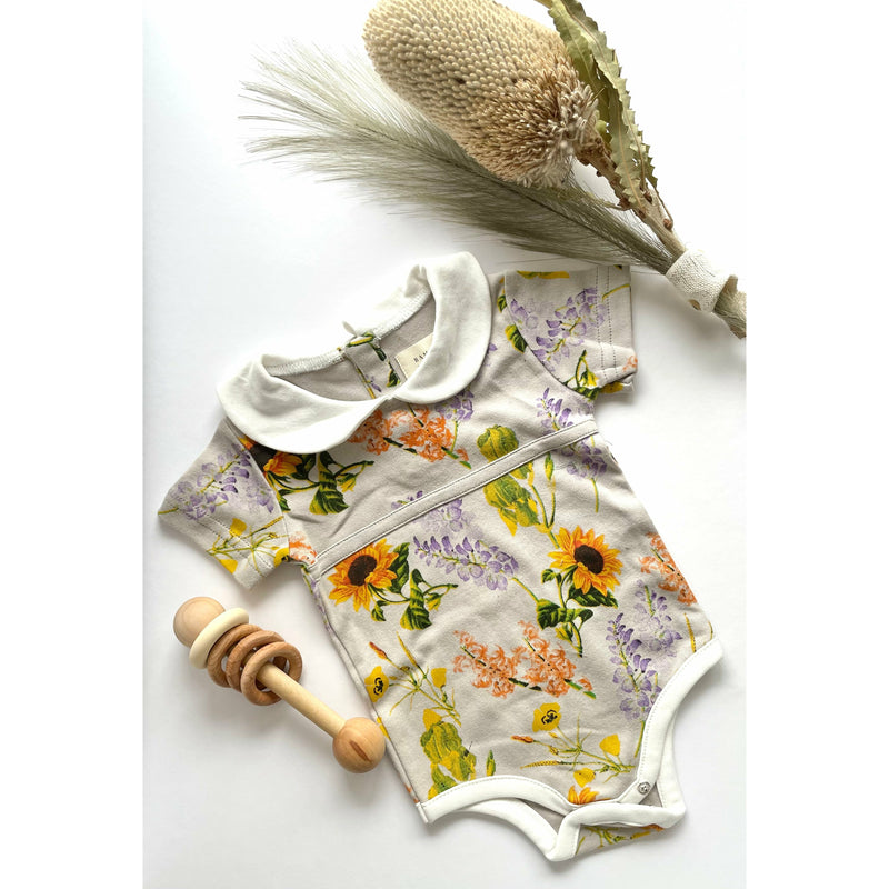 Wildflower Collar Romper